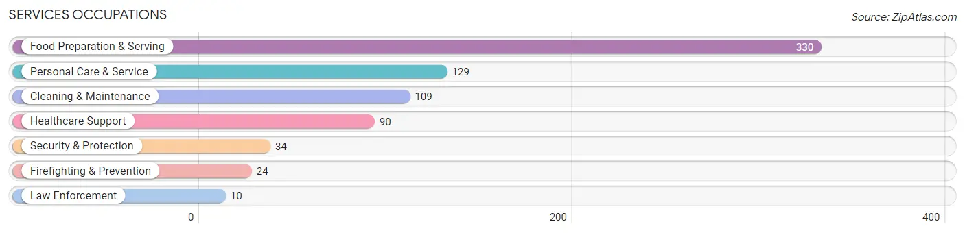 Services Occupations in Beaverhead County