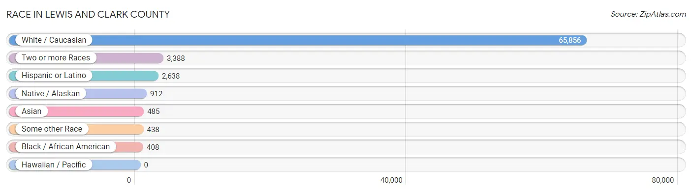 Race in Lewis and Clark County