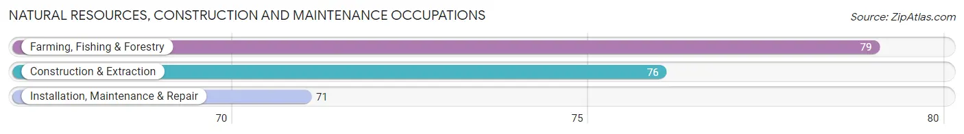 Natural Resources, Construction and Maintenance Occupations in Powder River County
