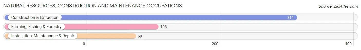 Natural Resources, Construction and Maintenance Occupations in Sweet Grass County