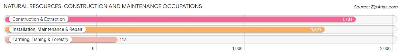 Natural Resources, Construction and Maintenance Occupations in Chatham County