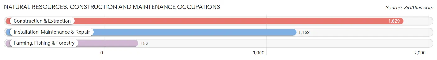 Natural Resources, Construction and Maintenance Occupations in Lee County