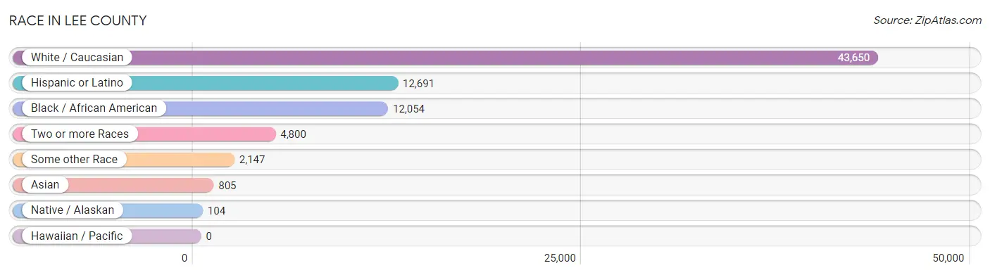 Race in Lee County