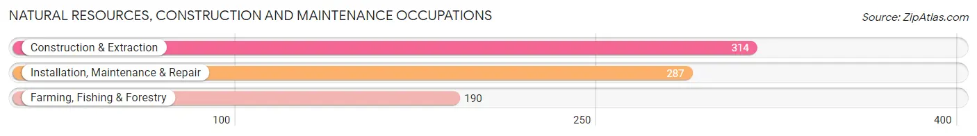 Natural Resources, Construction and Maintenance Occupations in Northampton County