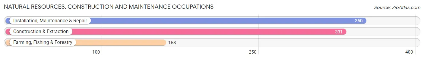 Natural Resources, Construction and Maintenance Occupations in Pamlico County