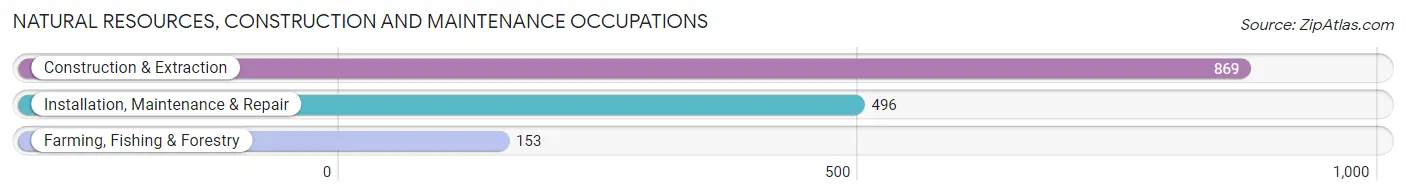 Natural Resources, Construction and Maintenance Occupations in Transylvania County