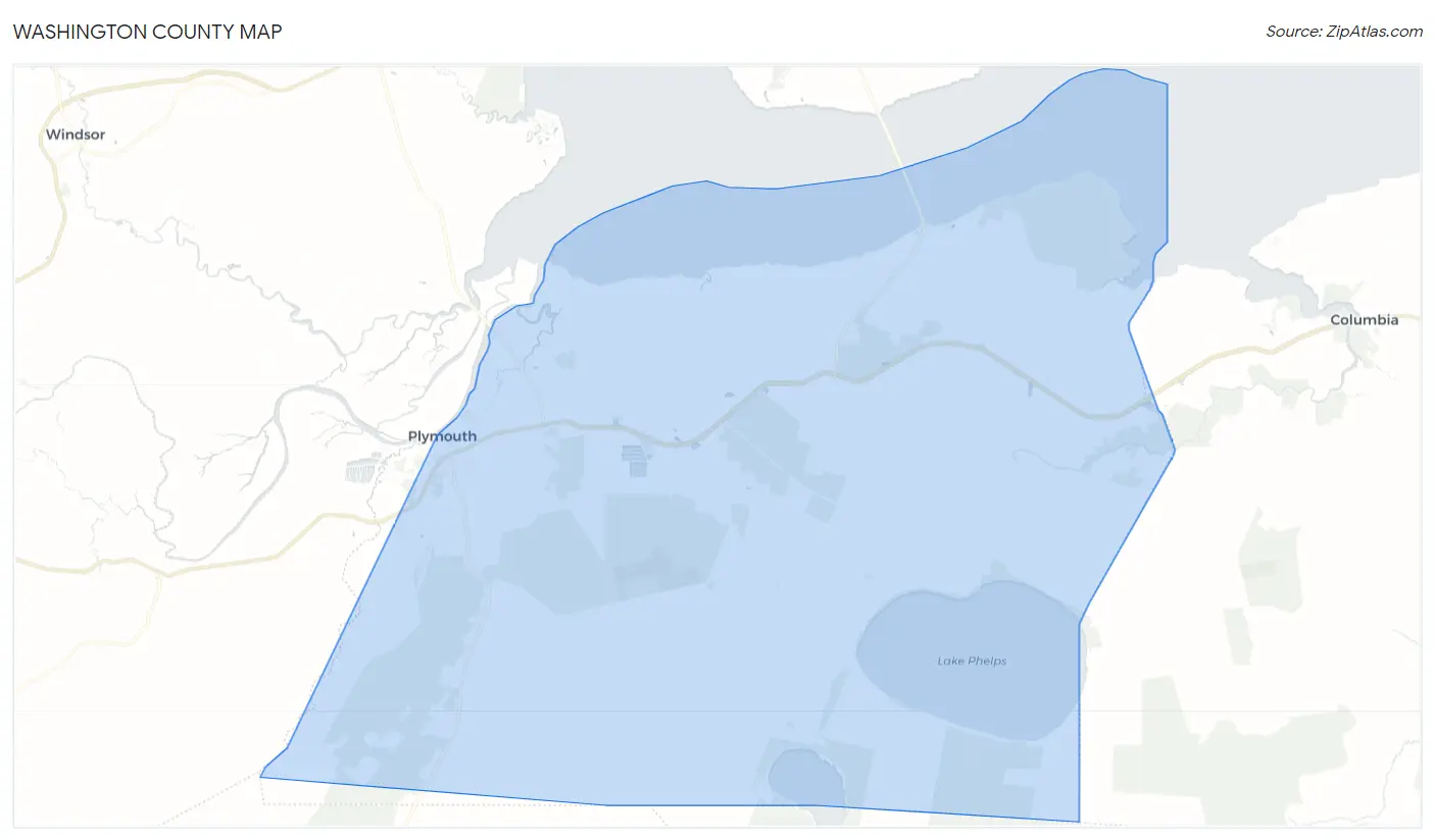 Washington County Map