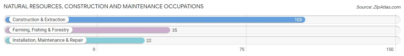 Natural Resources, Construction and Maintenance Occupations in Divide County