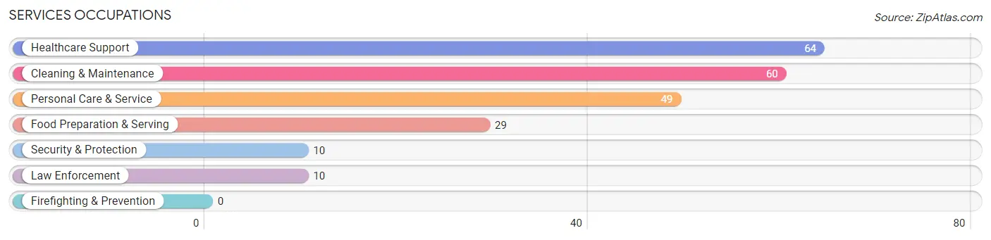 Services Occupations in McIntosh County