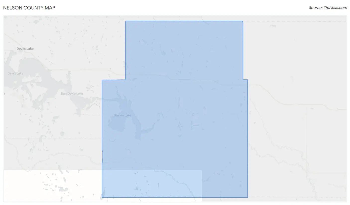 Nelson County Map