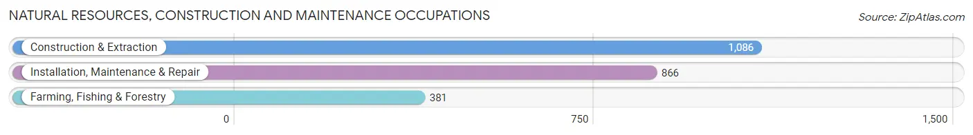 Natural Resources, Construction and Maintenance Occupations in Lincoln County