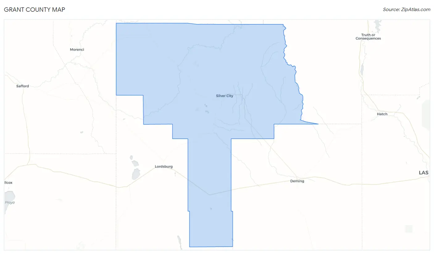 Grant County Map