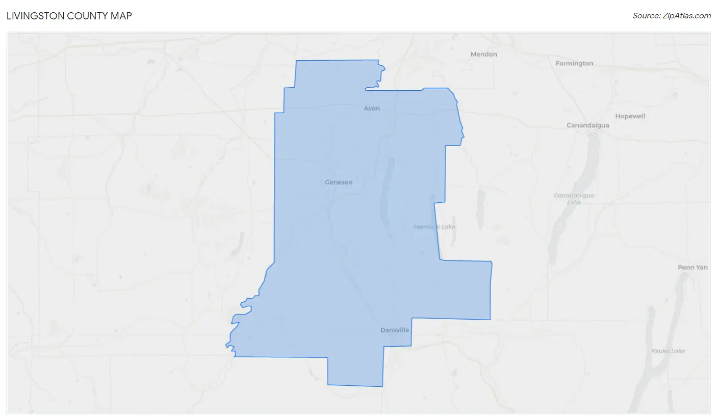 Livingston County Map