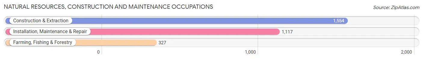 Natural Resources, Construction and Maintenance Occupations in Madison County