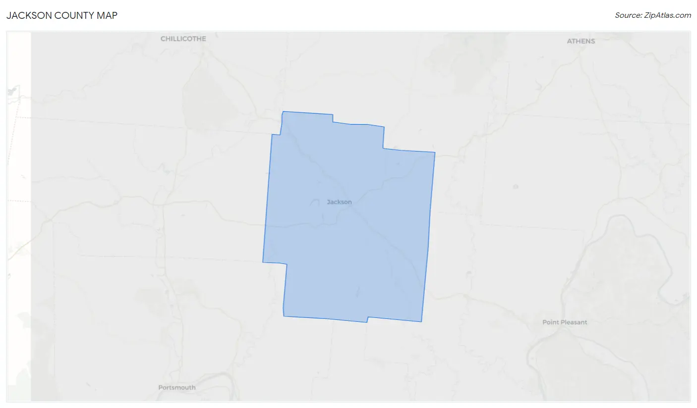 Jackson County Map