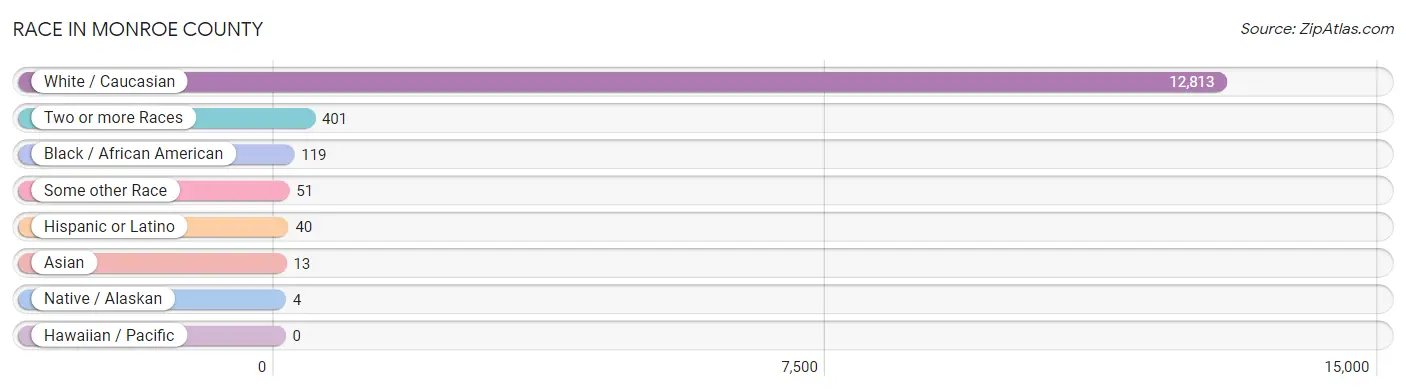 Race in Monroe County