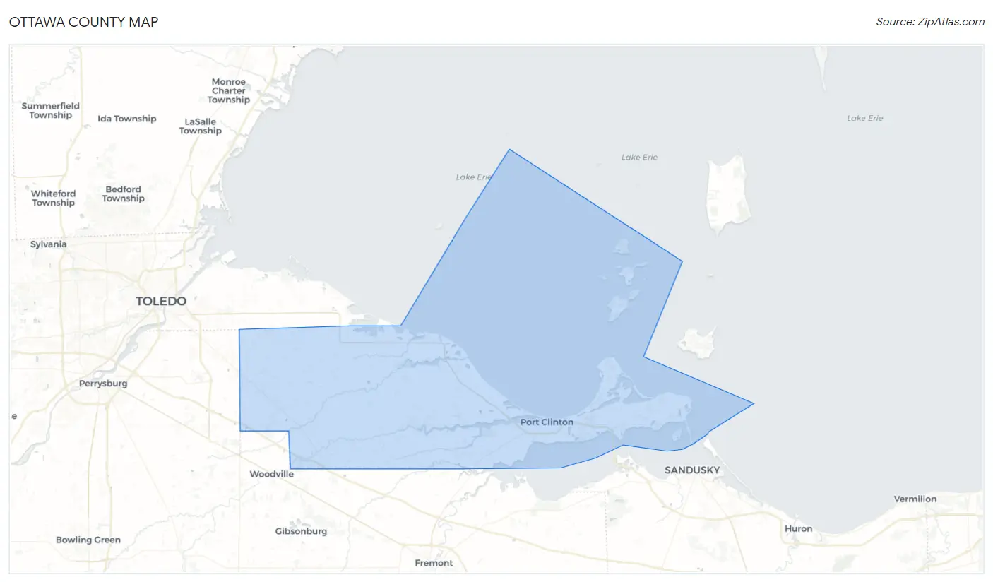 Ottawa County Map