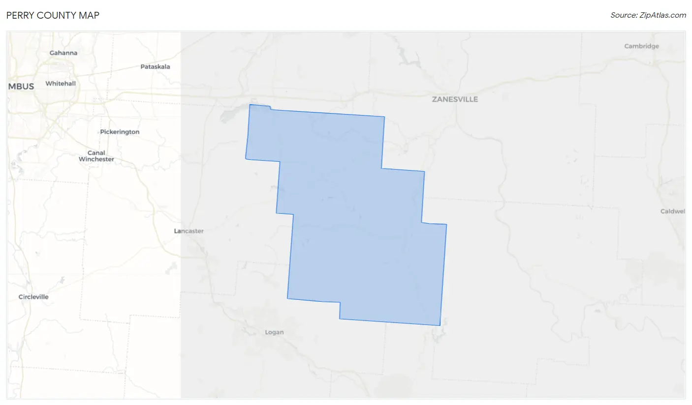 Perry County Map