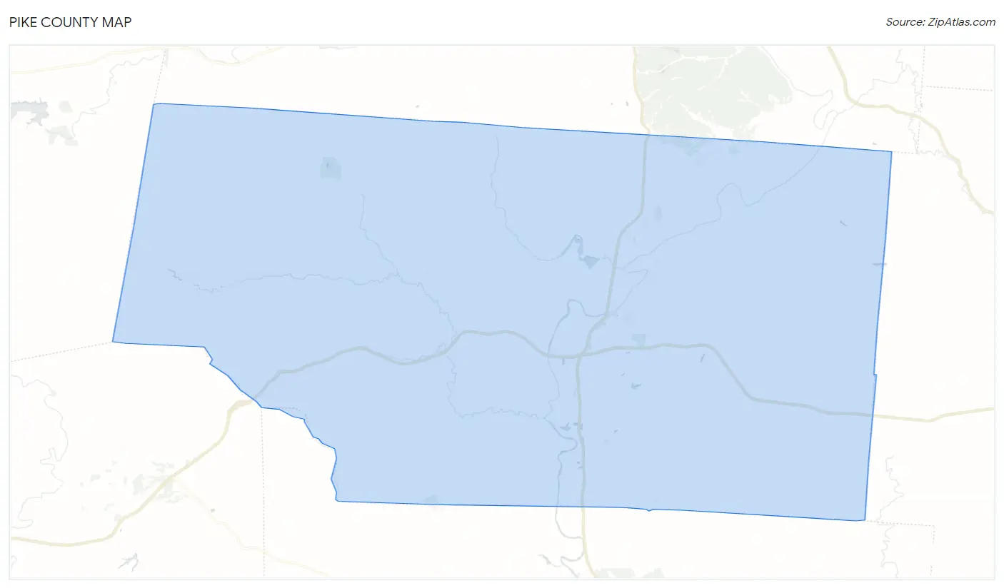 Pike County Map