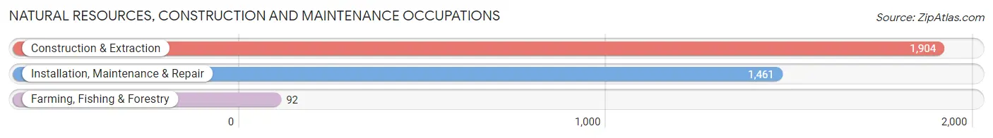 Natural Resources, Construction and Maintenance Occupations in Ross County