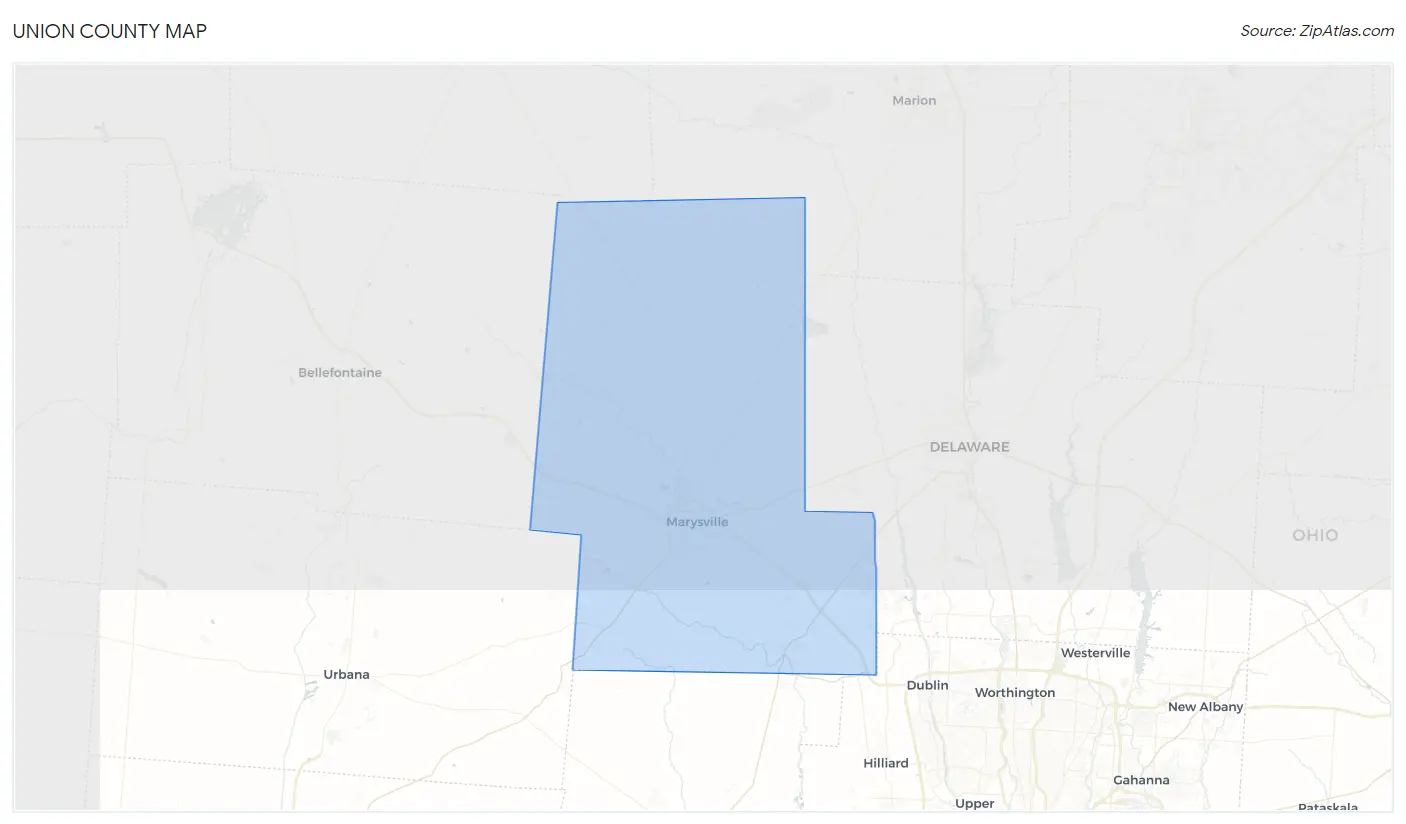 Union County Map