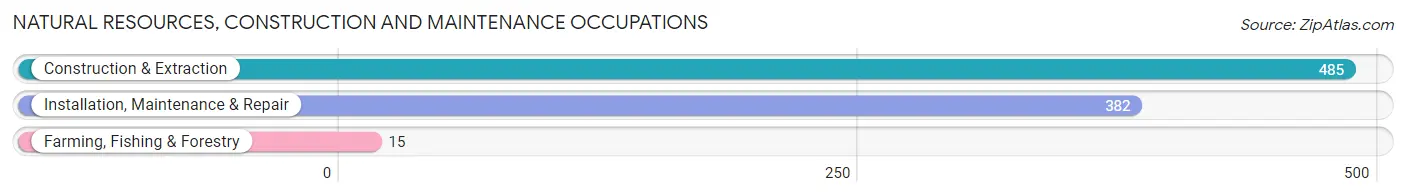 Natural Resources, Construction and Maintenance Occupations in Vinton County