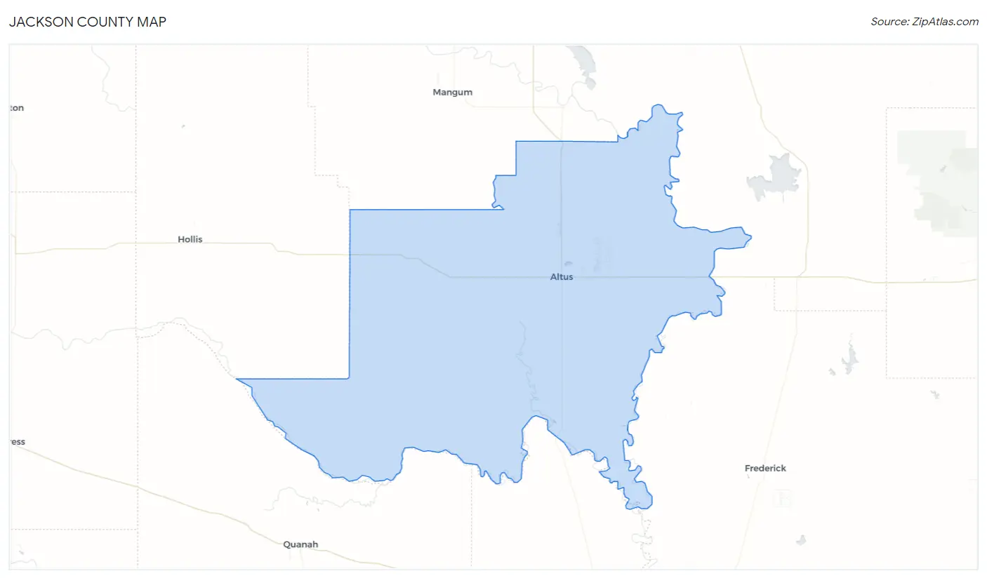 Jackson County Map