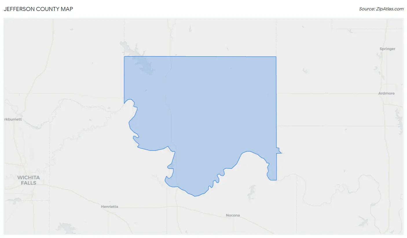 Jefferson County Map