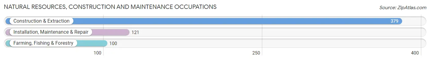 Natural Resources, Construction and Maintenance Occupations in Love County