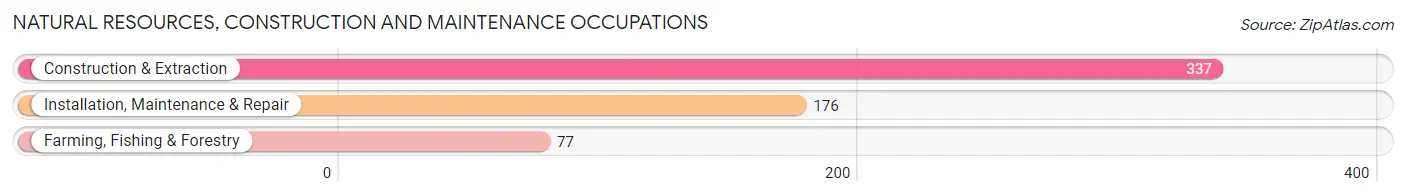 Natural Resources, Construction and Maintenance Occupations in Major County