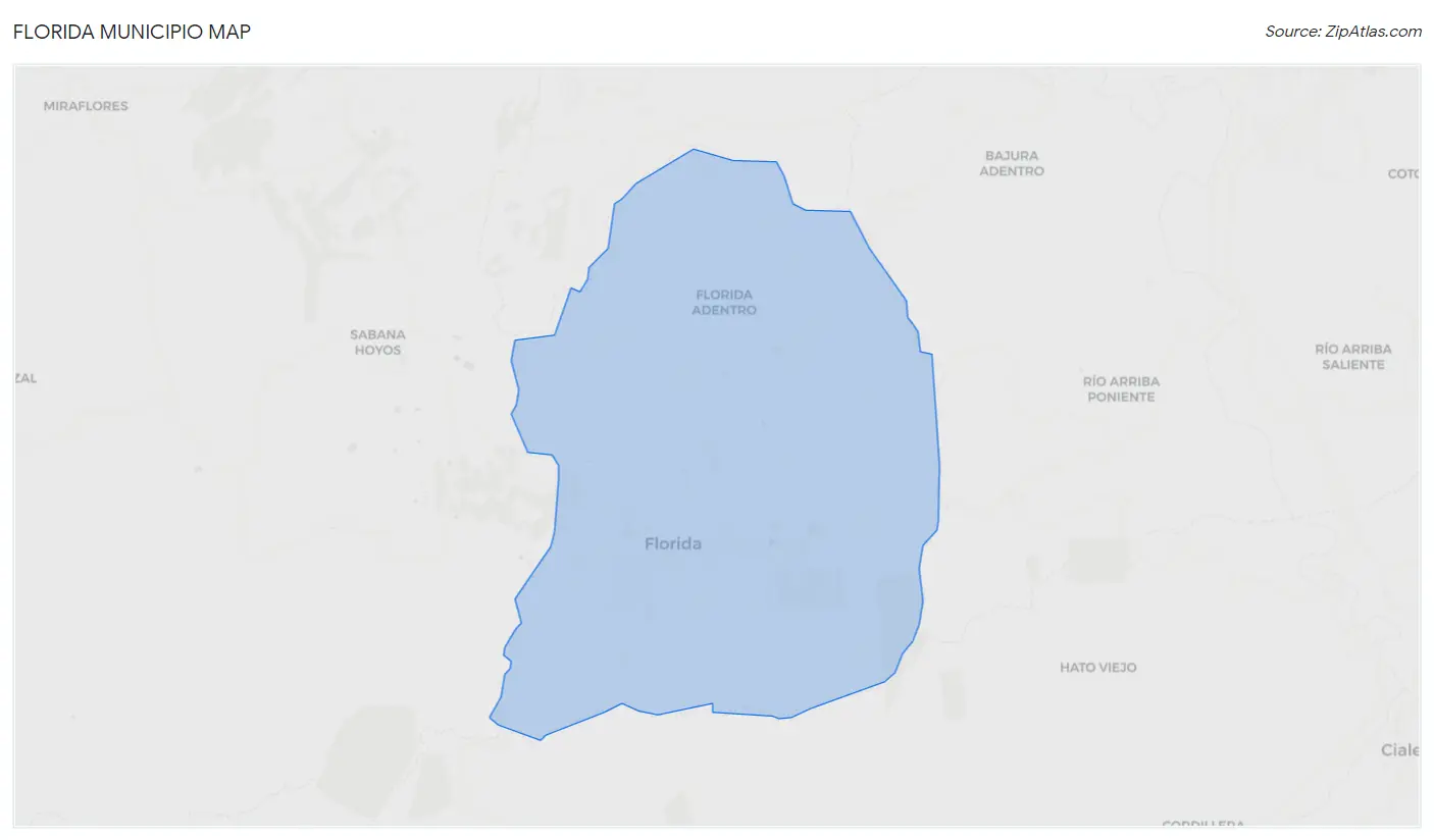 Florida Municipio Map