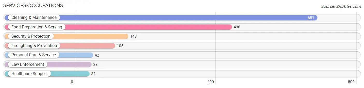 Services Occupations in Rincon Municipio