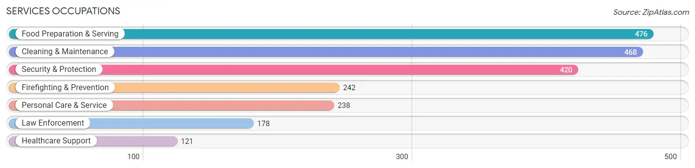 Services Occupations in Salinas Municipio