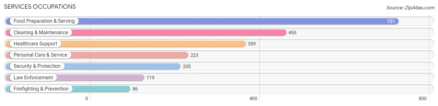 Services Occupations in Edgefield County