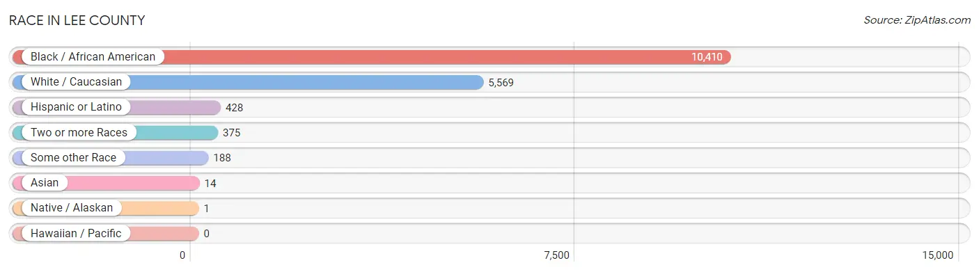 Race in Lee County