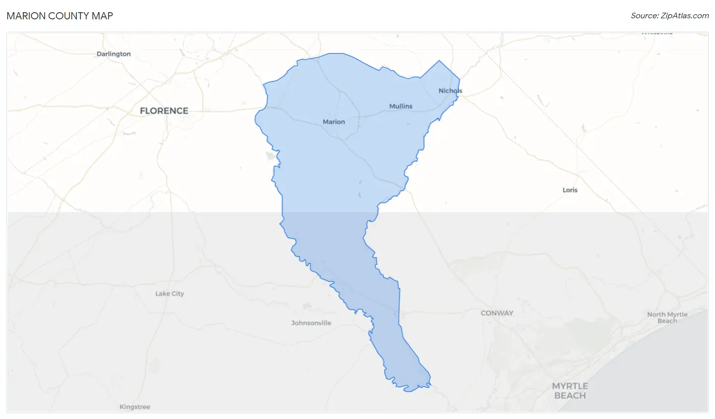 Marion County Map