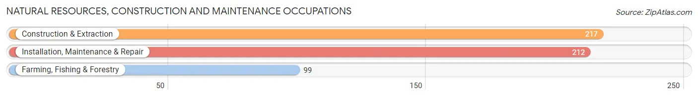 Natural Resources, Construction and Maintenance Occupations in Roberts County