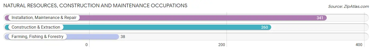 Natural Resources, Construction and Maintenance Occupations in Benton County