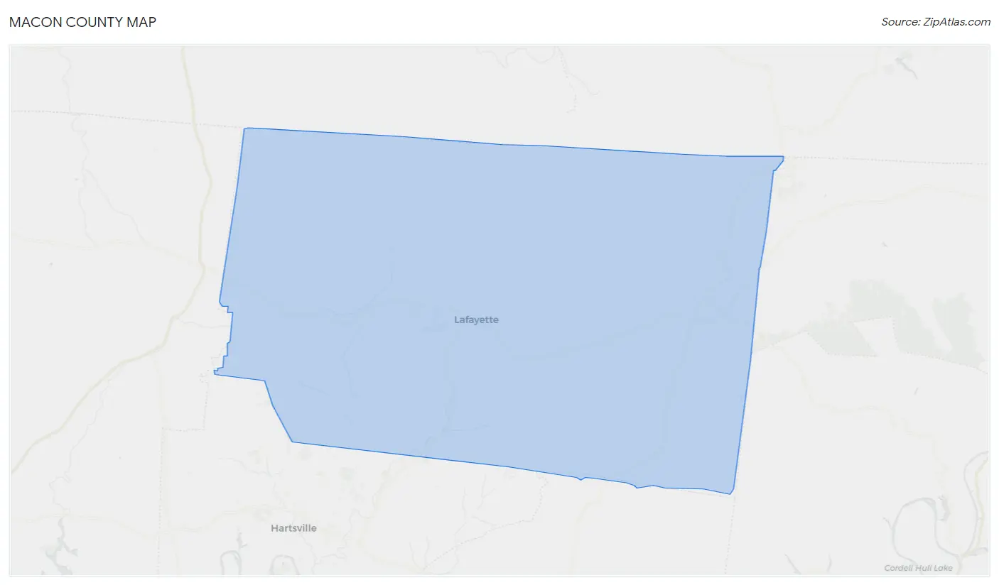 Macon County Map
