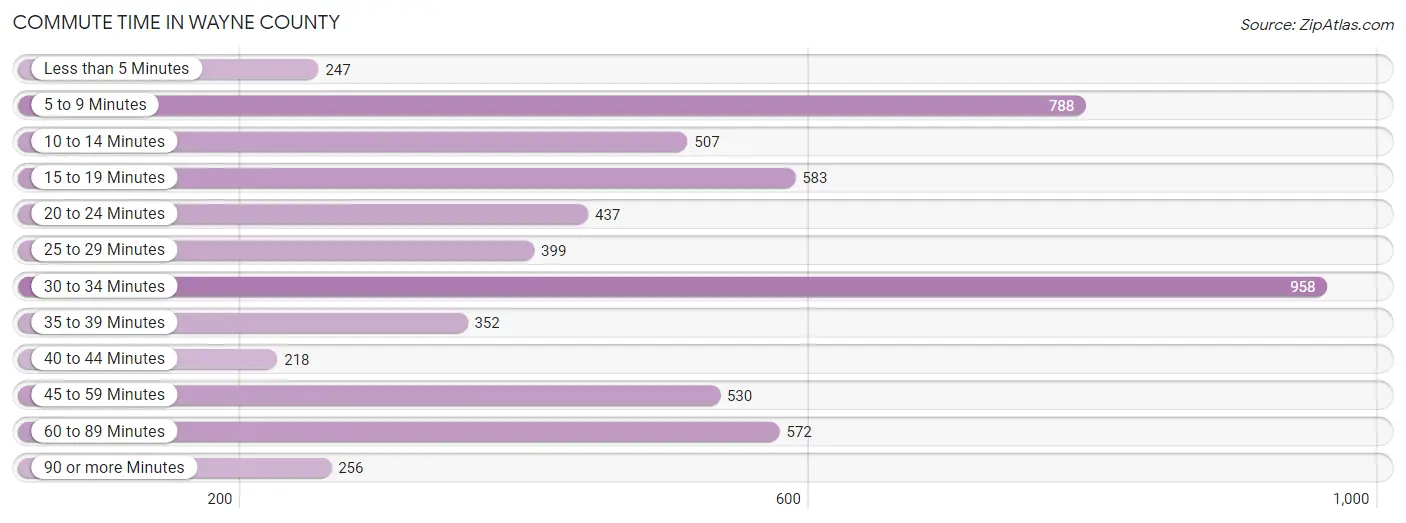 Commute Time in Wayne County