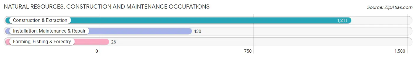 Natural Resources, Construction and Maintenance Occupations in Andrews County
