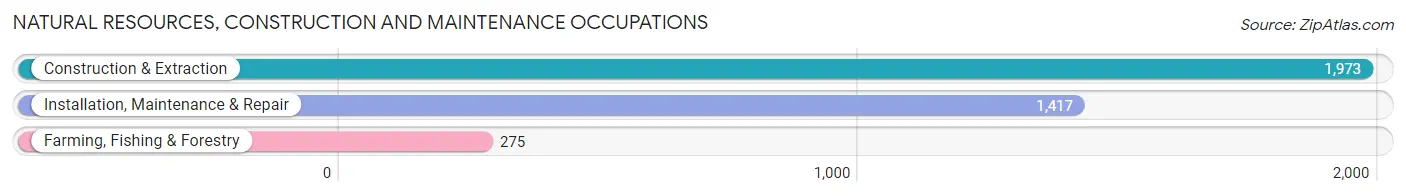 Natural Resources, Construction and Maintenance Occupations in Bowie County