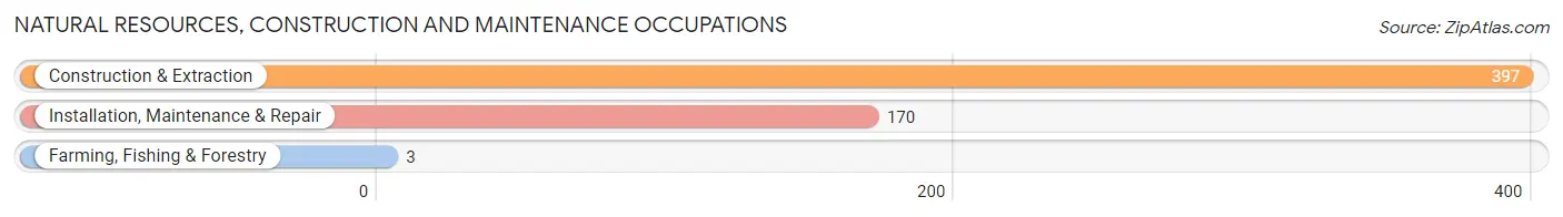 Natural Resources, Construction and Maintenance Occupations in Camp County