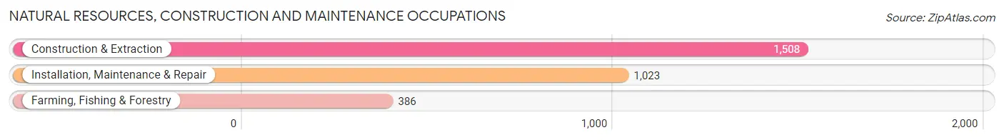Natural Resources, Construction and Maintenance Occupations in Cherokee County