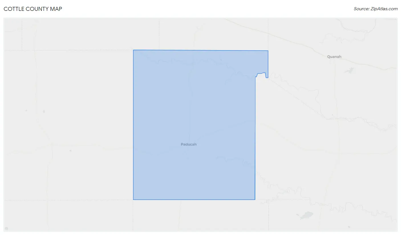 Cottle County Map