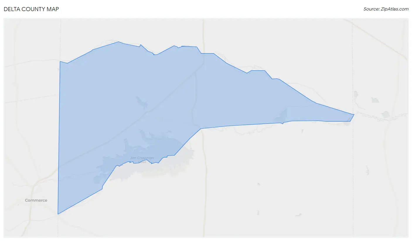 Delta County Map