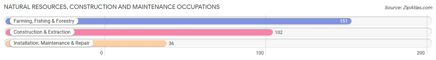 Natural Resources, Construction and Maintenance Occupations in Donley County