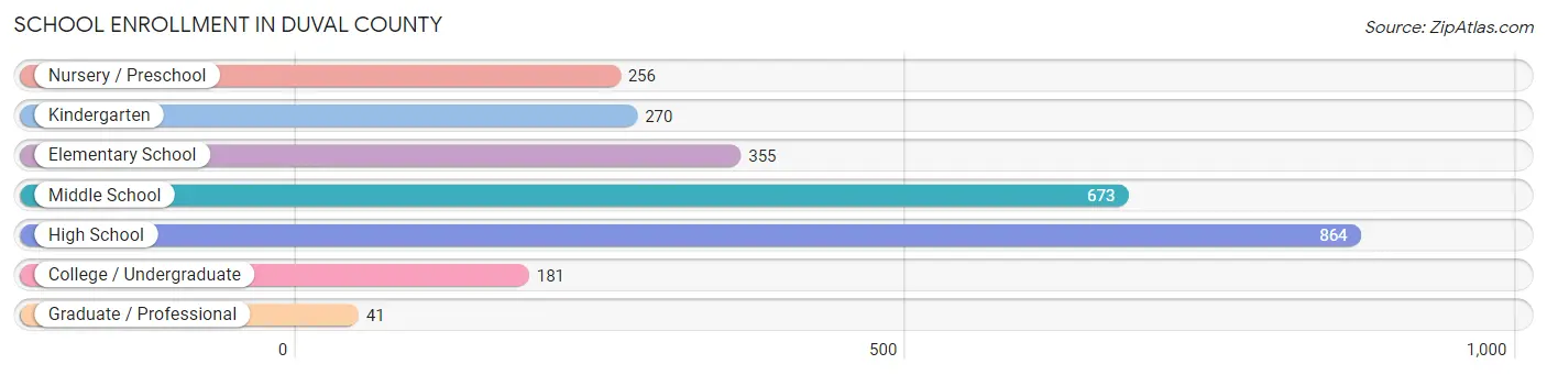 School Enrollment in Duval County