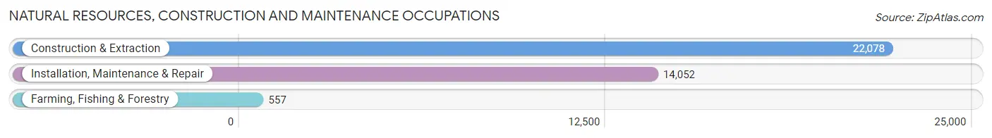 Natural Resources, Construction and Maintenance Occupations in El Paso County