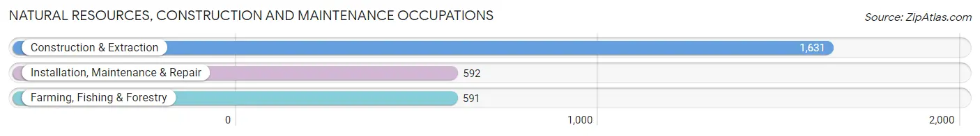 Natural Resources, Construction and Maintenance Occupations in Erath County